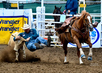 Thursday FB Tie Down, Steer Wrestling and Saddle Bronc 08/17/2023