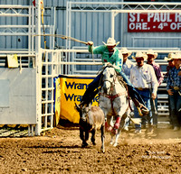 St Paul Rodeo, Thursday Tie Down Afternoon Perf., 07/04/2024