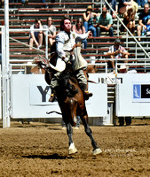 St Paul Rodeo, Thursday Afternoon Perf., Bareback 07/04/2024